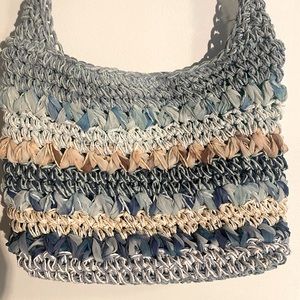 Cappelli Straworld Woven Multicolor Crossbody Purse